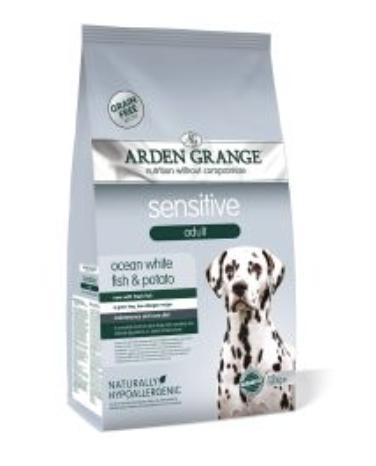 12KG Arden Grange Dog Food Adult Sensitive - Discounted Stock