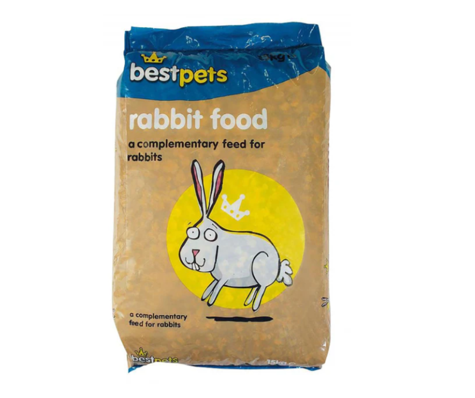 15kg Best Pets Rabbit Food - Damaged Packaging