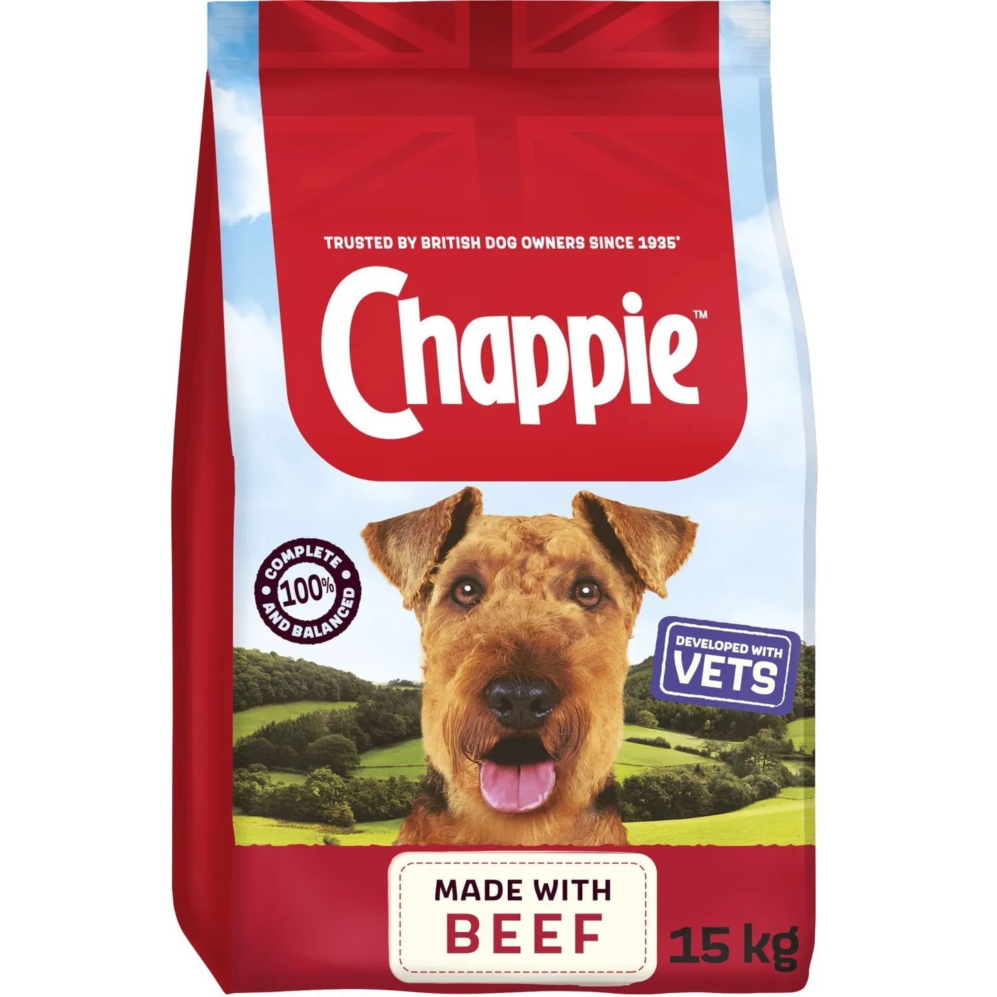 15KG Chappie Beef Dog Food - Discounted Stock