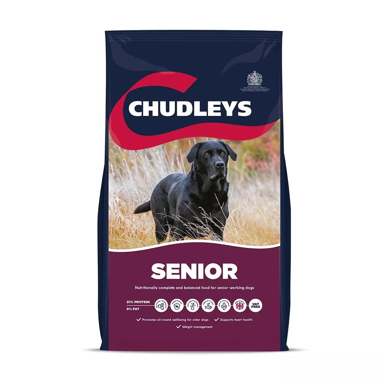 14KG Chudleys Senior Dog Food - Discounted Stock