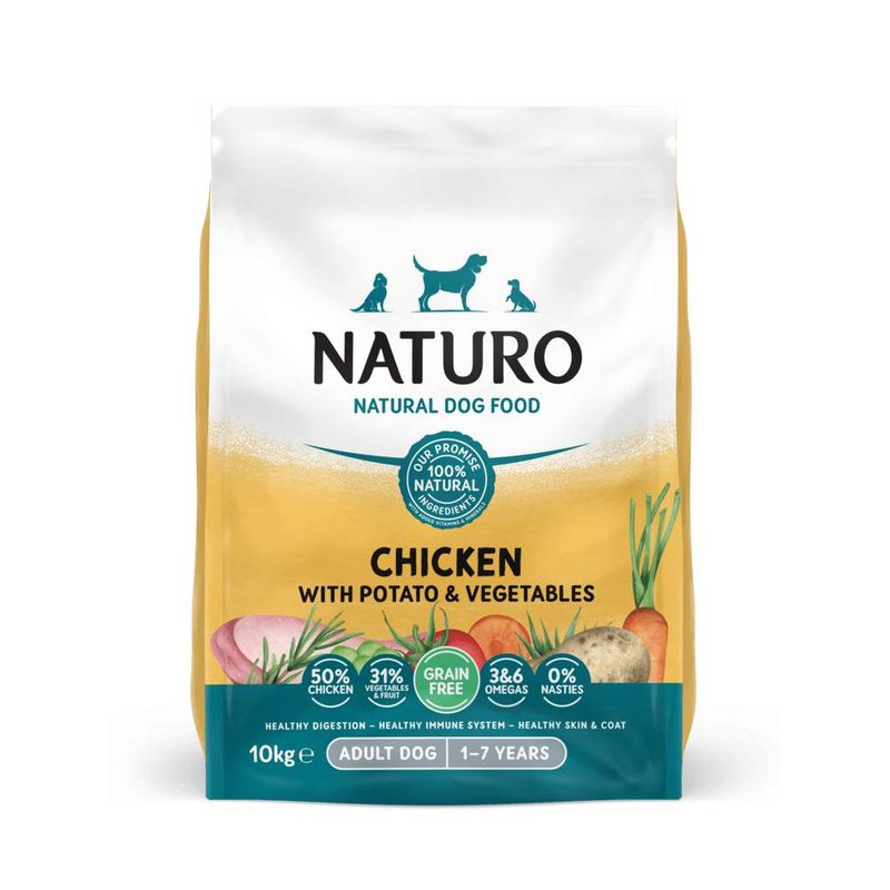 10KG Naturo Grain Free Chicken - Discounted Stock