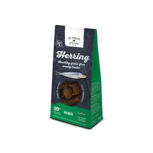 Go Native Treats Herring Dog Treats 100g - BBD OCT 25