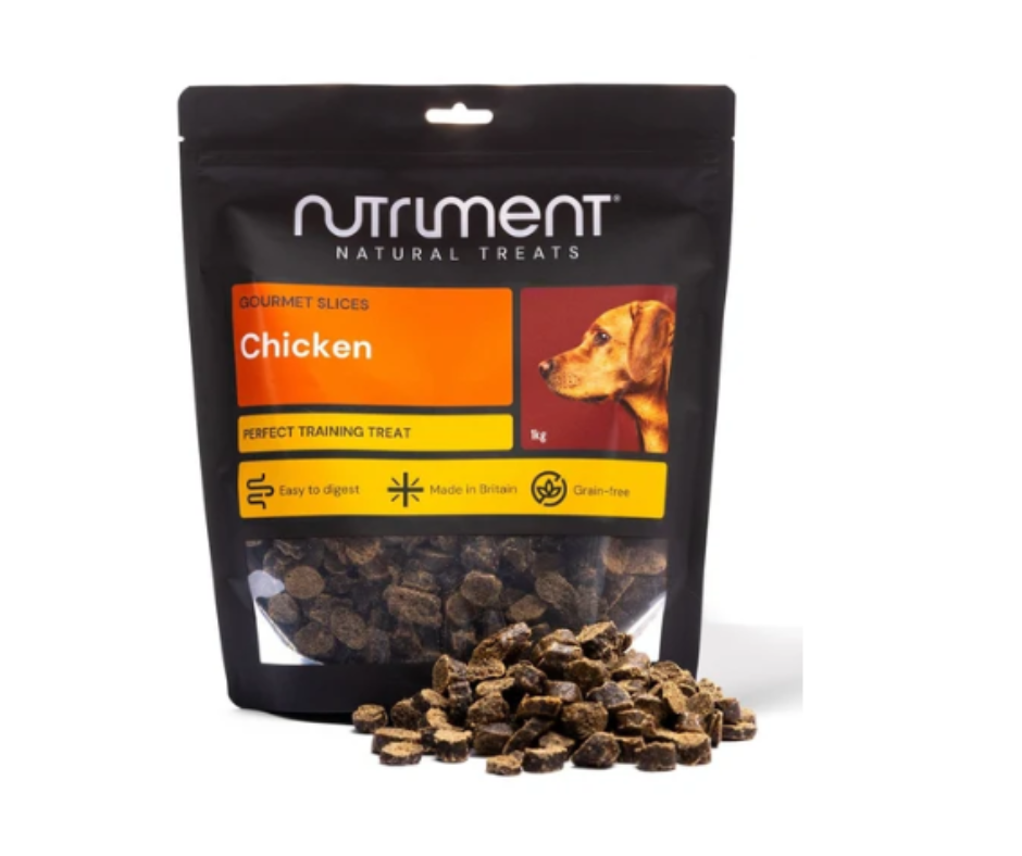 Nutriment Gourmet Chicken Slices 1KG (2027)