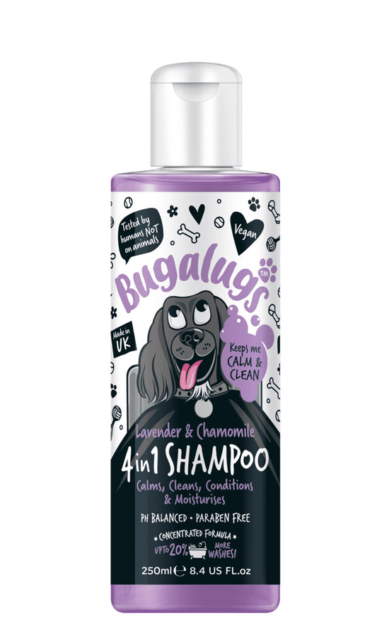 Bugalugs 4 in 1 Dog Shampoo 250ml