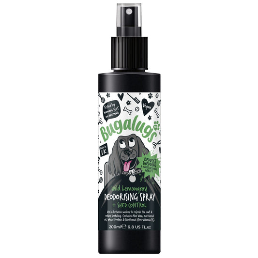 Bugalugs Wild Lemongrass + Shed Control Deodorising Spray