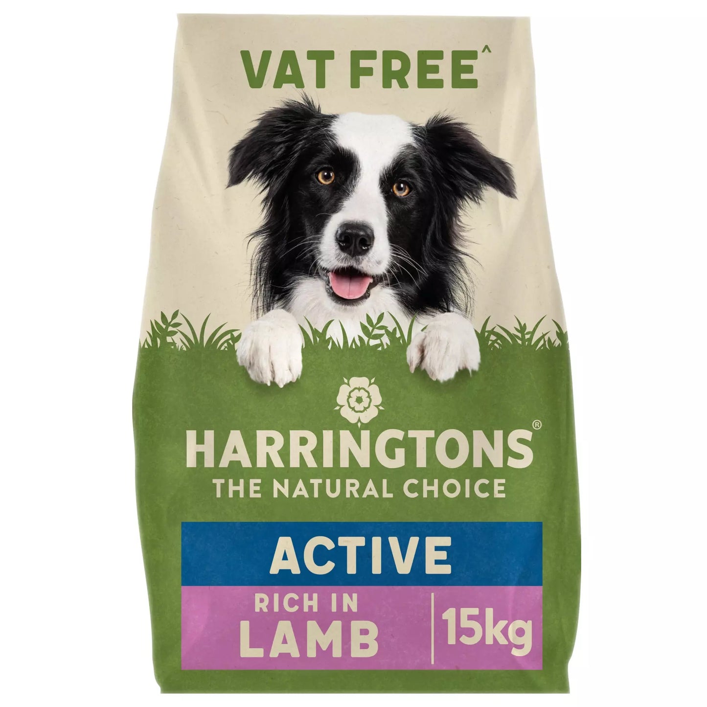 15KG Harringtons Active Lamb - Discounted Stock