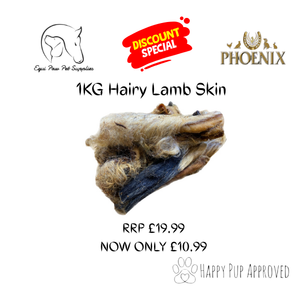 1KG Hairy Lamb Skin - Great Deworming Aid