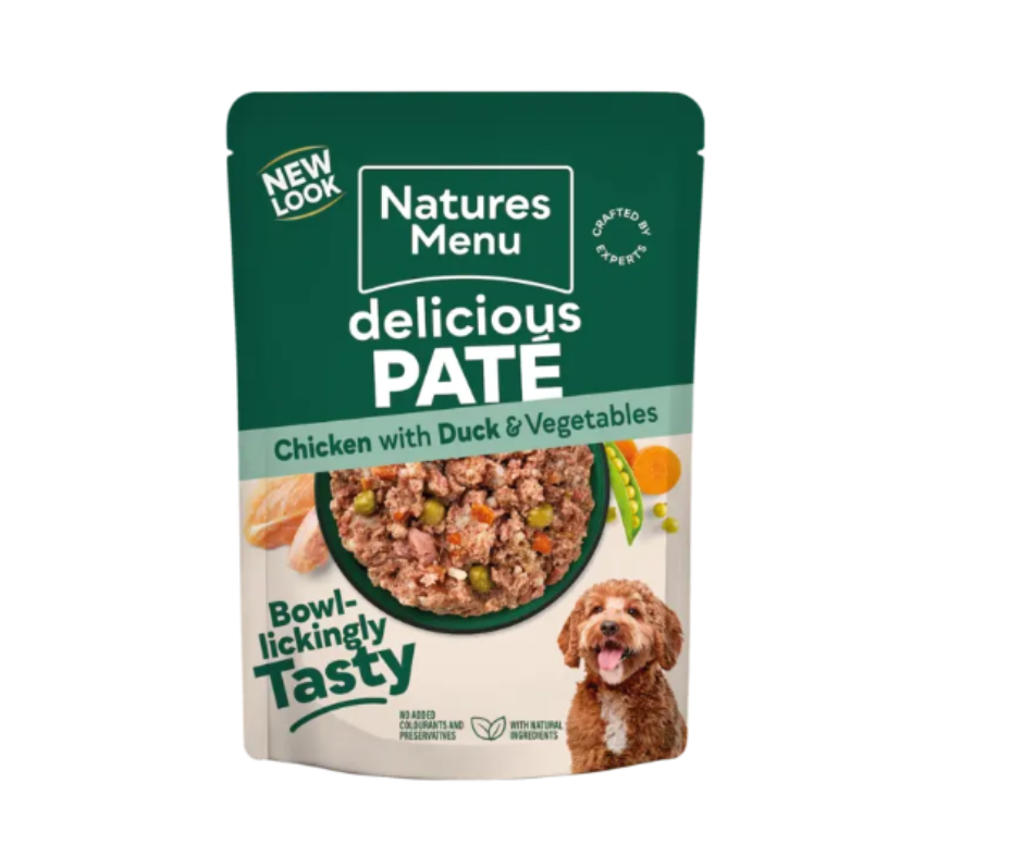 Natures Menu Chicken with Duck Wet Dog Food 8 x 30og - Discounted Stock