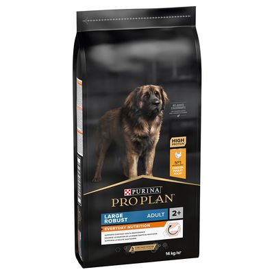 14KG Purina Pro Plan Large Robust Adult Chicken Dog Food - Discounted Stock