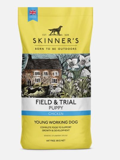 15KG Skinners Puppy Chicken Dog Food - Discounted Stock