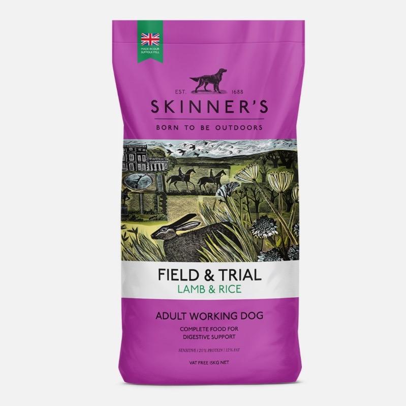 15KG Skinners Sensitive Lamb and Rice Dog Food - Discounted Stock