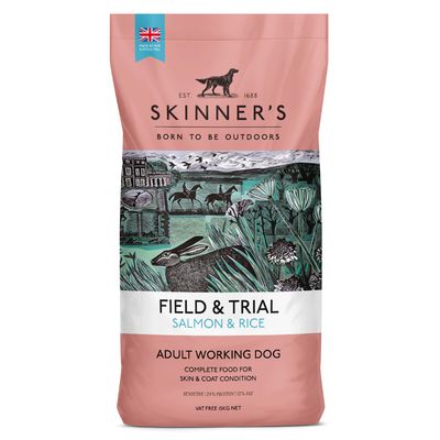 15KG Skinners Field & Trial Sensitive Salmon & Rice Dog Food - Discounted Stock