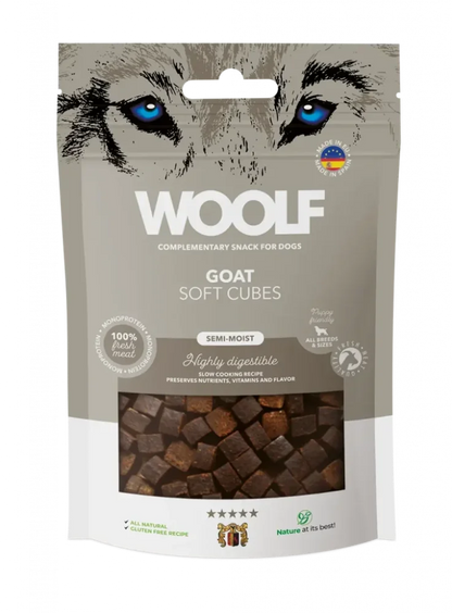 100g WOOLF Soft Cubes - Goat