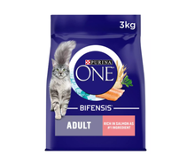 3kg Purina One Bifensis Salmon Adult Cat Food