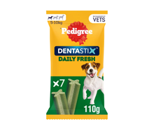Pedigree X7 Dentastix Fresh Adult Small Dog Treats