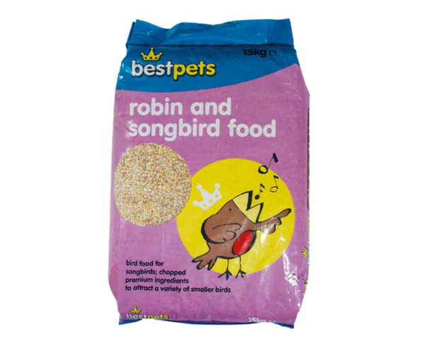 15KG Bestpets Robin & Songbird Food - Damaged Packaging