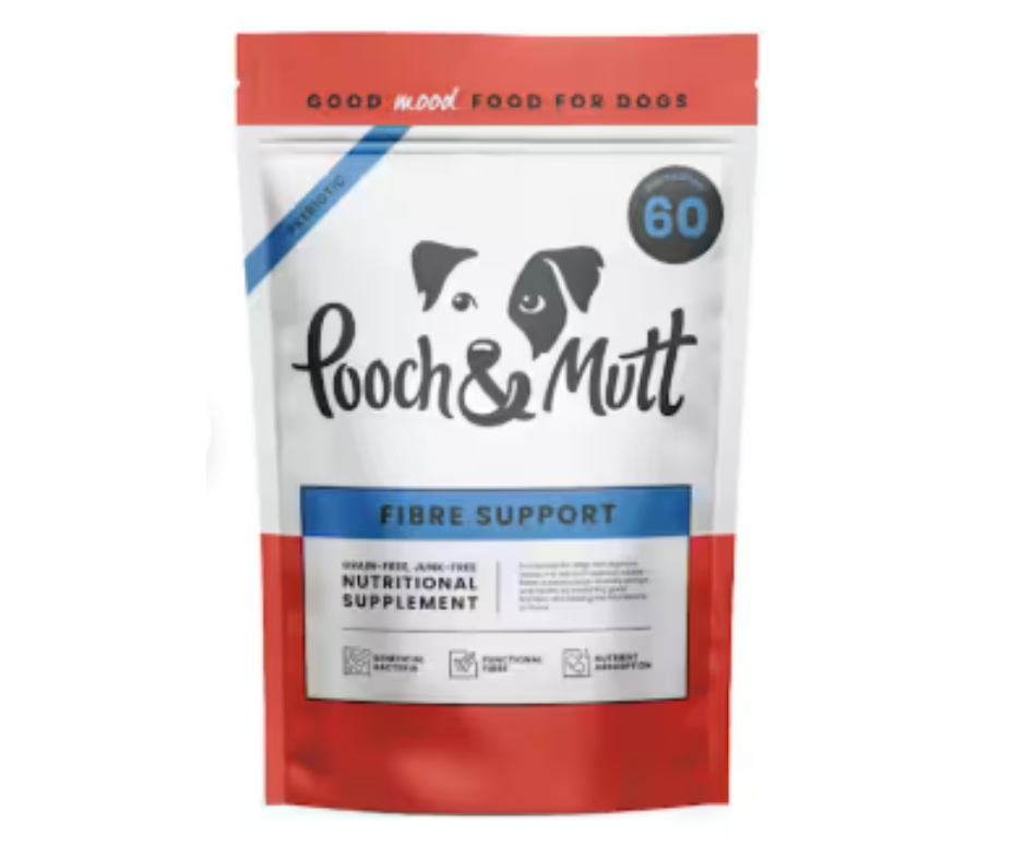 60 Pack Pooch & Mutt Fibre Support Supplement