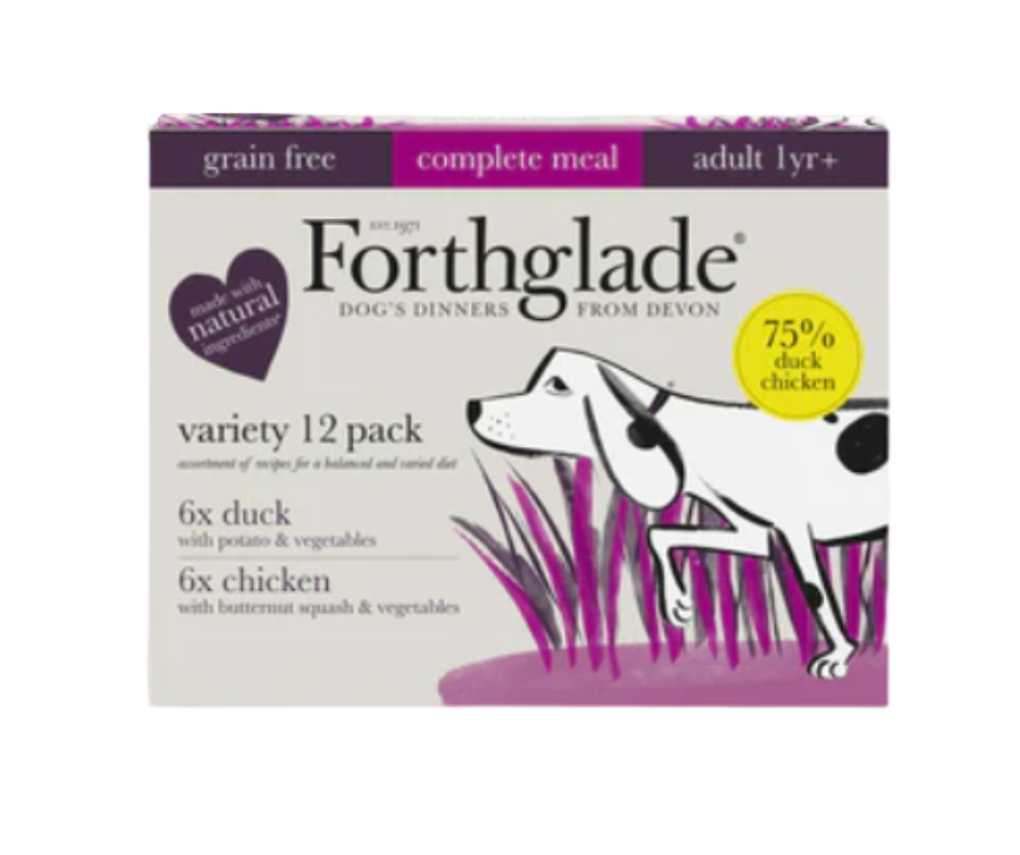 Forthglade Variety Pack Duck & Chicken - Damaged Outer Packaging