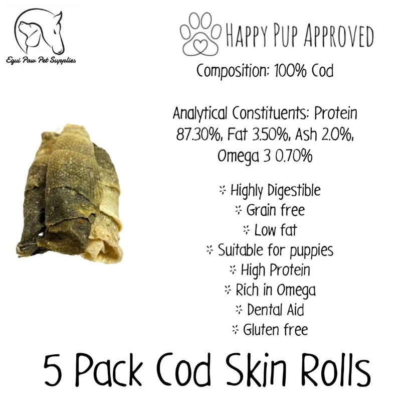 5 Pack Cod Skin Rolls