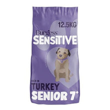 12.5kg Burgess Sensitive Senior Turkey Dog food - Discounted stock