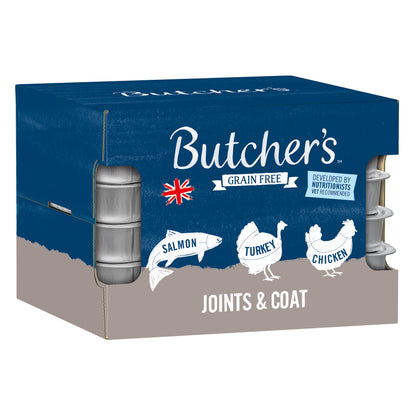 Butchers Joints & Coat Grain Free 24x150g Trays - Discounted Stock