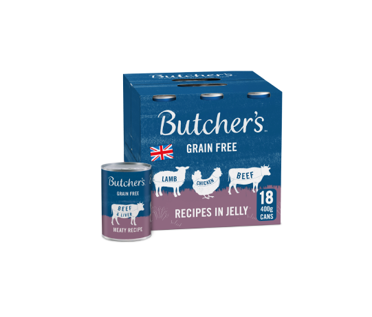 Butchers in Jelly 18x400g - Damaged Packaging