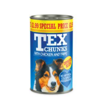 1.2kg Tex Chunks Chicken & Tripe - Discounted Stock