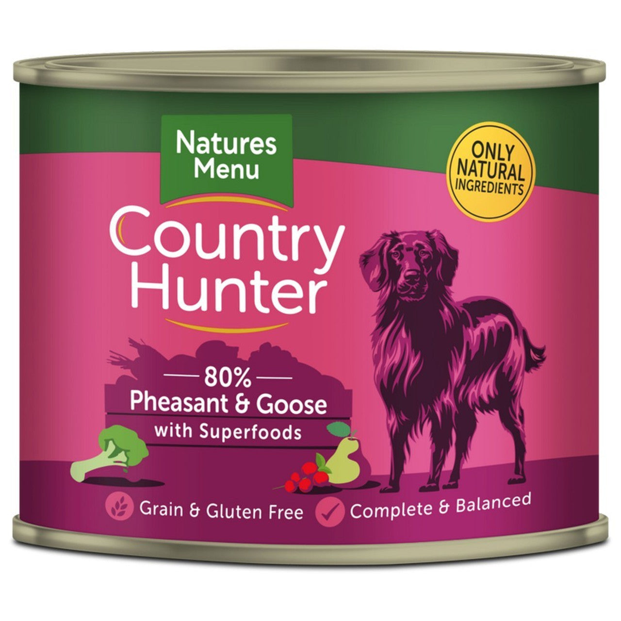 600g Natures Menu Country Hunter Pheasant & Goose