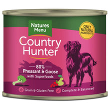 600g Natures Menu Country Hunter Pheasant & Goose