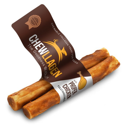 Chewllagen Chicken Flavour Roll Medium 5" 2 Pack