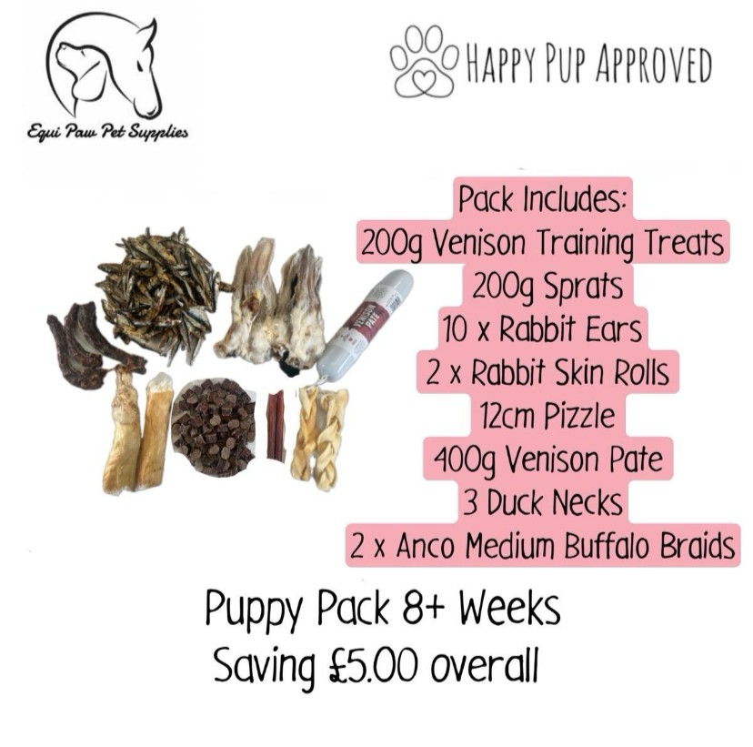8 Weeks Plus Puppy Bundle -  Natural Dog Treats