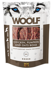 100g WOOLF Chicken, Pumpkin & Oat Bones