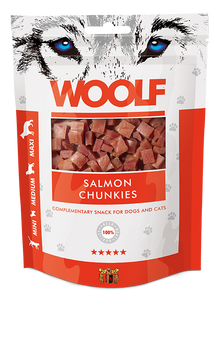 100g WOOLF Chunkies - Salmon