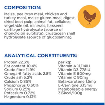 Hill's Science Plan Light Large Breed Dry Adult Dog Food Chicken - Discounted Stock