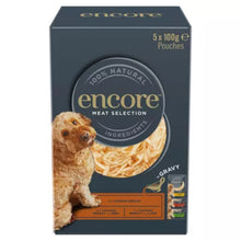 5x100g Encore Meat Selection in Gravy Dog Food - BB MAY 26