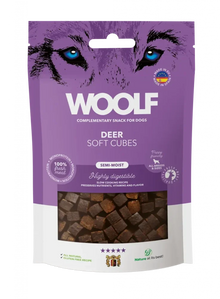 100g WOOLF Soft Cubes - Deer