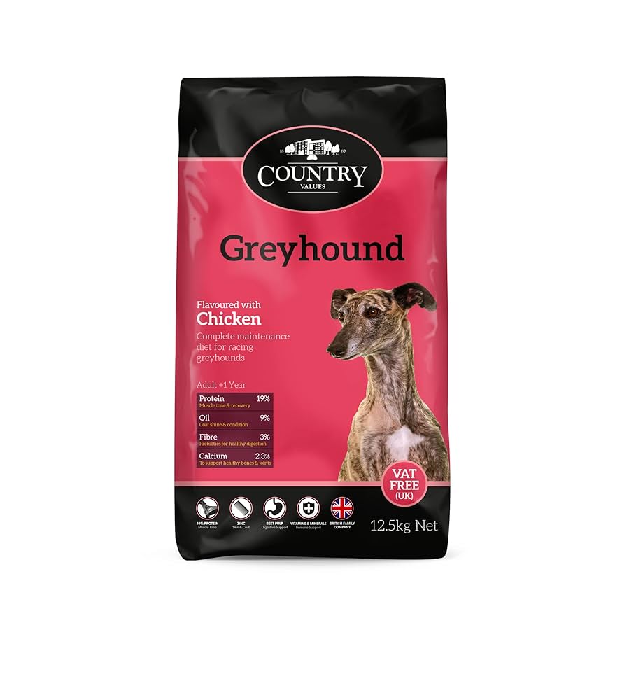 15KG Country Value Greyhound Food Chicken Flavour