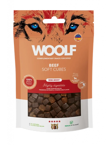100g WOOLF Soft Cubes - Beef