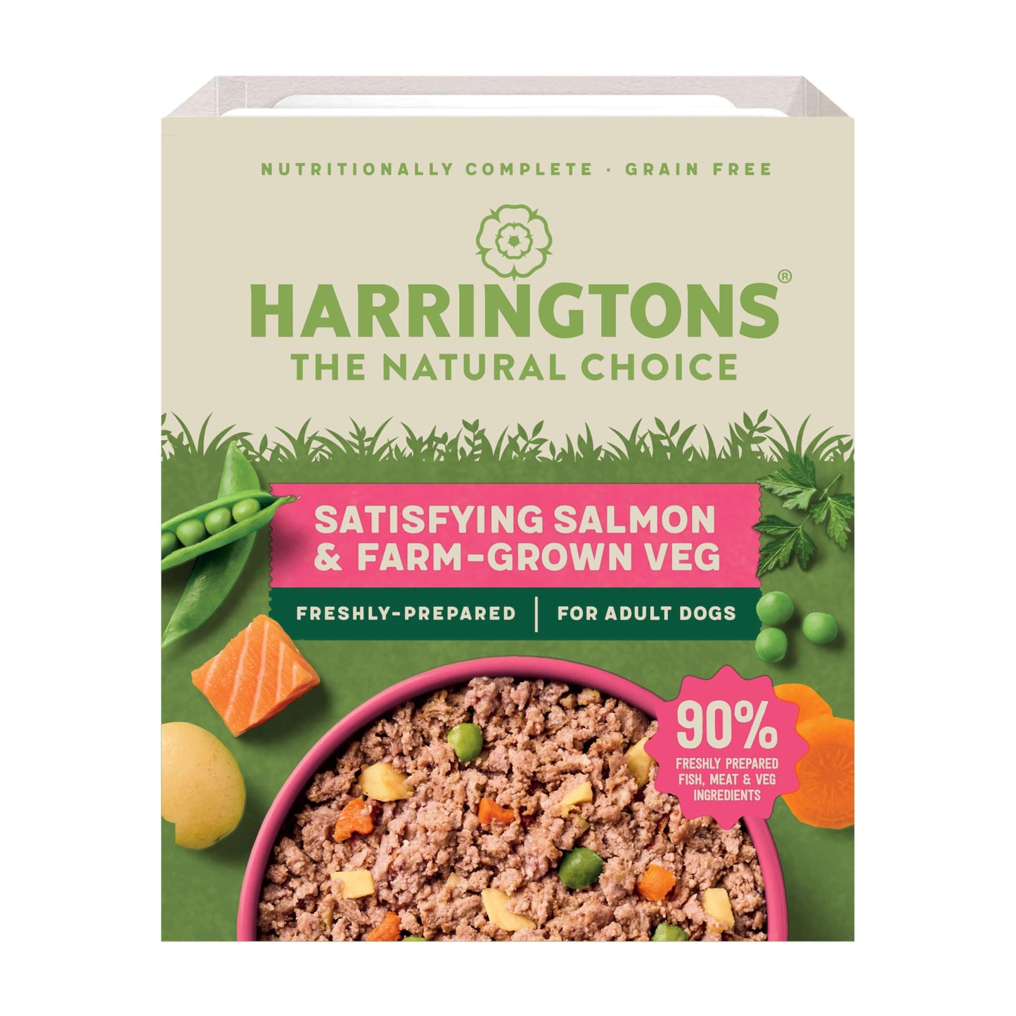 Harringtons Complete Wet Salmon and Potato 400g