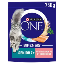 Purina One Senior 7+ Salmon Cat Food 750g