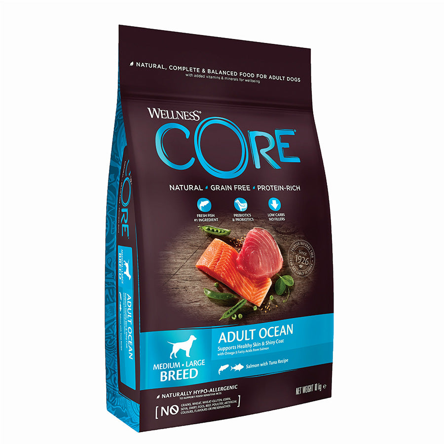 10KG Wellness Core Medium/Large Breed Salmon with