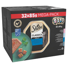 32x85g Mega Pack Sheba Classics in Terrine Fish Selection Cat Food - Discounted Stock (BBD DEC 25)
