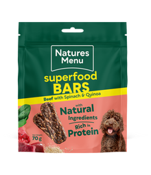 Natures Menu Superfood Bars Beef 70g