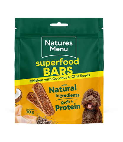 Natures Menu Superfood Bars Chicken 70g