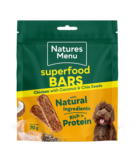 Natures Menu Superfood Bars Chicken 70g
