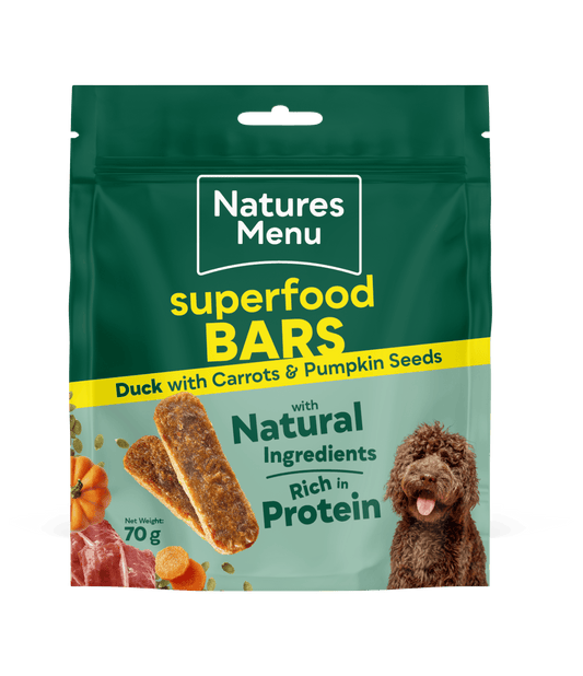 Natures Menu Superfood Bars Duck 70g