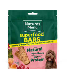 Natures Menu Superfood Bars Fish 70g