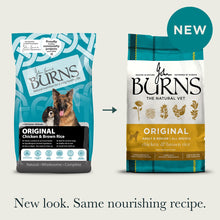 14KG Burns Original Chicken and Brown Rice Dog Food - Damaged Packaging
