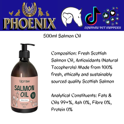 500ml Scottish Sourced Salmon Oil