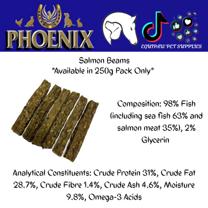 250g Salmon Beam Sticks